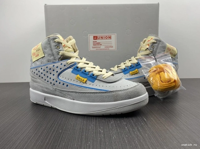 Chep Onekick DN3802-001 Union Jordan Retro Grey 2 Fog 0623